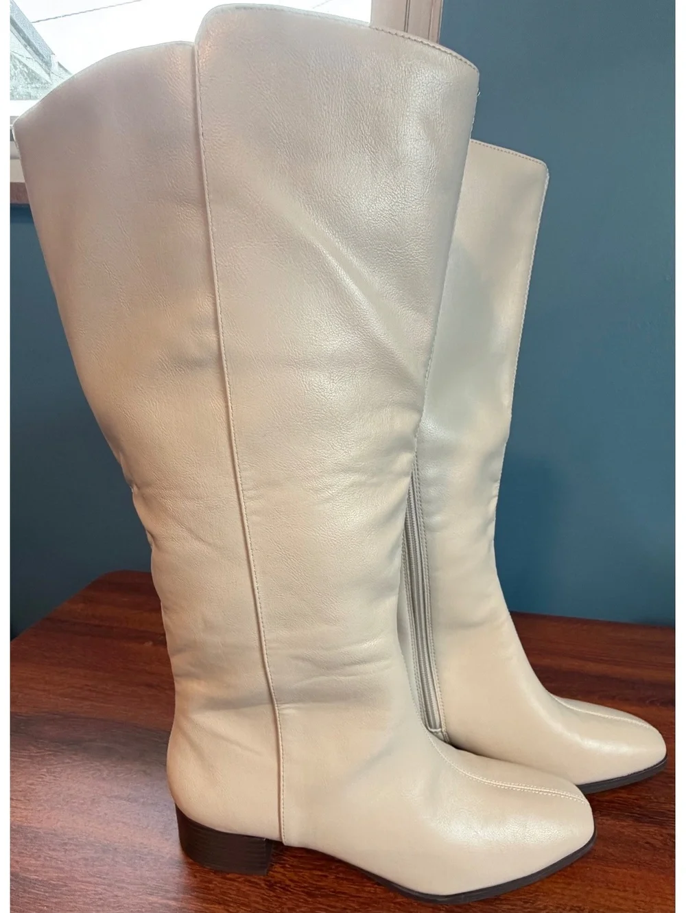 Journee Devri bone knee high boot size 9